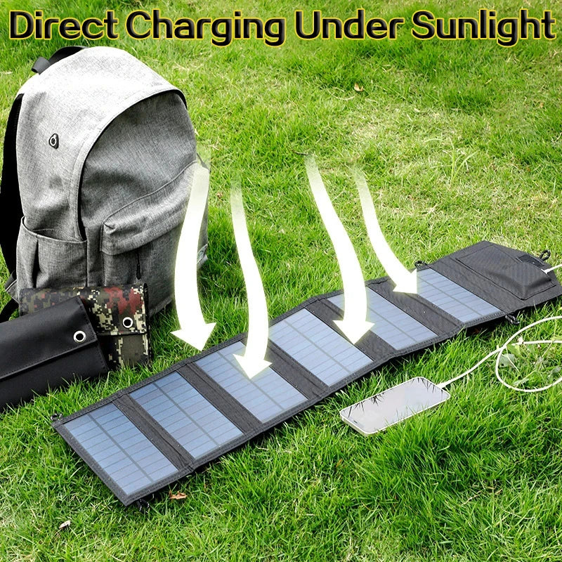 Chargeur Solaire Pliable 800W – Haute Efficacité pour Extérieur