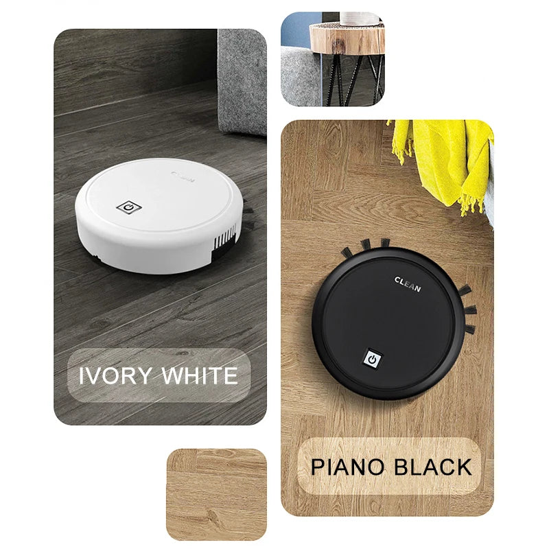 🧹 Robot Aspirateur Intelligent – Nettoyage 2-en-1 Balayage