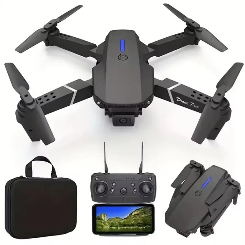 Drone Professionnel Caméra 4K Grand Angle HD 1080P Pliable